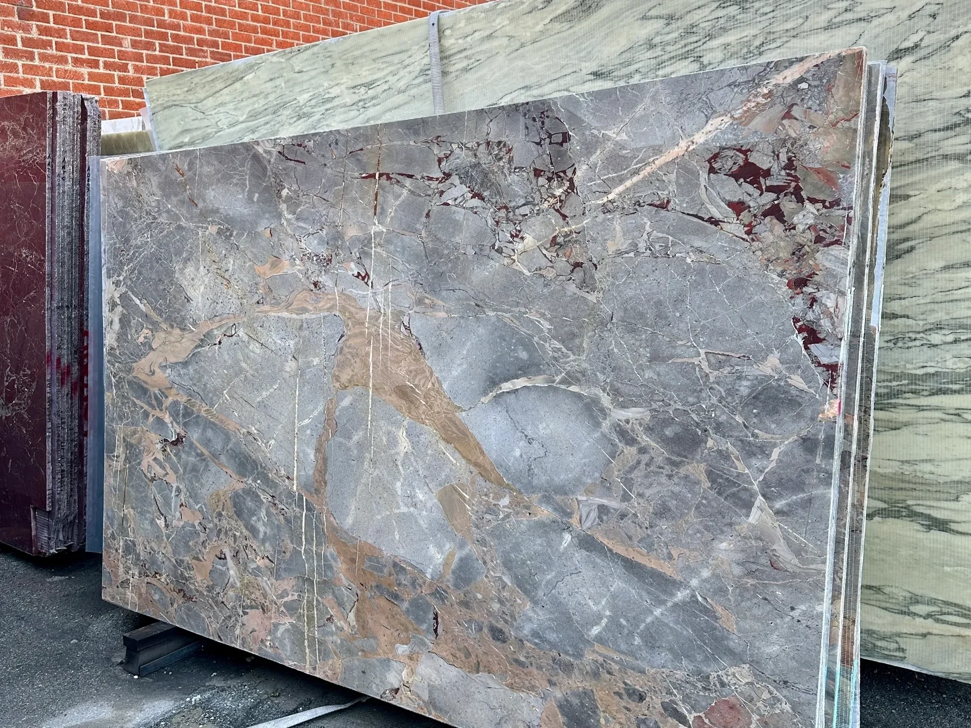 marble slab polished 63x101