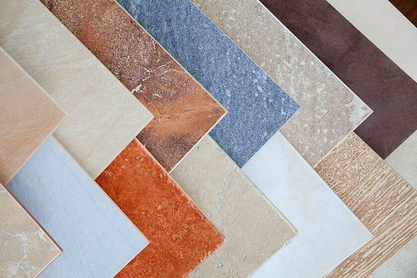 types of floor tiles ceramic tiles